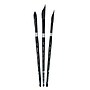 Silver Brush Black Velvet Dagger/Oval Brushes, 3/Pack (SLVBV3057)~#|#~0F398B99-5659-4F21-A5A3EF3A4BCA3D61_sc7