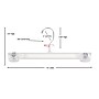 Nahanco 13" Break Resistant Snap Grip Skirt/Slack Hanger, Clear, 200/Pack (9686-13)~#|#~0F39D008-35D8-4F7F-99C8EB02B21B4B78_sc7