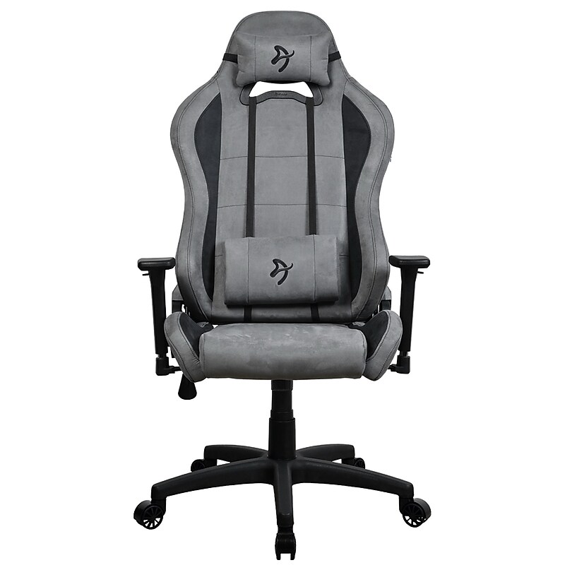 Arozzi Torretta Supersoft Microfiber Ergonomic Racing Gaming Chair, Anthracite (TORRETTA-SPSF-ANT) image 1