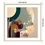 Amanti Art Modern Swift by Bella Eve Wood Framed Wall Art Print, 33"W x 33"H (A42679122703)~#|#~0F3D8161-298A-4E21-B818E1BE678E0348_sc7