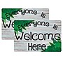 Ashley Smart Poly Commercial Floor Mat, 15.5" x 23.5", Wood Everyone is Welcome Here, 2/Bundle (ASH91510-2)~#|#~0F3D8867-A0F1-48E8-9860B569A1CAFFB0_sc7