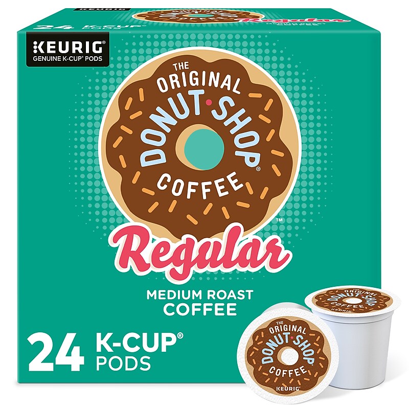 The Original Donut Shop Coffee Keurig® K-Cup® Pods, Medium Roast, 24/Box (5000330069) image 1