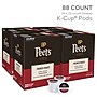 Peet's Coffee French Roast Keurig Single Serve K-Cup Pods, Dark Roast, 88/Carton, 22/Box (5000377806)~#|#~0F3FE3E4-4173-4540-B9FE3DC97DC59895_sc7