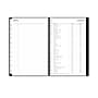2025-2026 Blue Sky 5" x 8" Academic Year Daily & Monthly Appointment Book, Faux Leather Cover, Black (154120)~#|#~0F407470-0367-4BC4-A51C211E6E9D3B4F_sc7