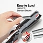 Staples One-Touch Desktop Stapler, 20 Sheet Capacity, Gray/Black/Red (44425)~#|#~0F413FB0-2425-4BFF-90F8FAA97855CC1D_sc7