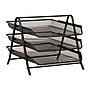 Mind Reader Metal Mesh Front Loading Letter Tray, Letter/Legal Size, Black (3TPAPER-BLK)~#|#~0F41E377-A2B5-47C6-AB4D8A882132E032_sc7