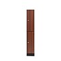 Alpine Industries 72" 2-Tier 1-Column Storage Locker, Walnut (701-W-1-SPW-MK)~#|#~0F494593-C165-450E-86626A60474196E2_sc7