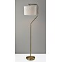Simplee Adesso Evan 60"H Antique Brass Floor Lamp with Drum Shade (SL9502-21)~#|#~0F4D9382-6663-4807-A6D9189BDAC8162B_sc7