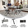 Flash Furniture HERCULES™ Plastic Armless Folding Chair, Black, 20/Pack~#|#~0F546DF5-E836-4E41-A4E37A9E6CE9A741_sc7