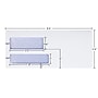Staples Reveal-N-Seal Security Tinted #9 Double Window Envelopes, 3 7/8" x 8 7/8", White, 500/Box (1017262)~#|#~0F5656B8-D789-427B-83066BD28DDE4CBF_sc7