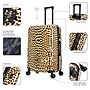 InUSA Prints 30.76" Hardside Suitcase, 4-Wheeled Spinner, TSA Checkpoint Friendly, Cheetah Animal Print (IUAPC00L-CHE)~#|#~0F585FD1-3F34-4CC3-B7A12BDAAA06D28B_sc7