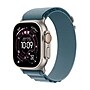Apple Watch Ultra 3 GPS + Cellular Smartwatch, 49mm, Natural Titanium Case with Light Blue Alpine Loop, Small (MEWK4LW/A)~#|#~0F5BE03B-FF81-40D2-9BD5E3EC7347AFB0_sc7