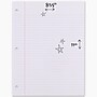 Mead College Ruled Filler Paper, 8.5" x 11", 3-Hole Punched, 200 Sheets/Pack (MEA17208)~#|#~0F5C9C6C-2189-4E82-B541179C5DCEC635_sc7