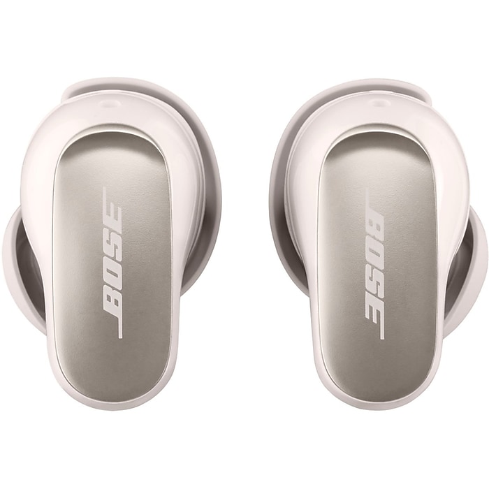 Bose QuietComfort Ultra True Wireless Noise Cancelling In-Ear Earbuds, White Smoke (882826-0020) | Staples Bose QuietComfort Ultra True Wireless Noise Cancelling In-Ear Earbuds, White Smoke (882826-0020) | Staples