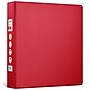Staples 2" 3-Ring Non-View Binder, D-Ring, Red (55366/26305)~#|#~0F6476AF-662D-4179-9BBE60BE9C812503_sc7