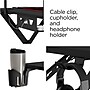 Emerge Vizon 47"W Gaming Desk, Black (59260)~#|#~0F64BE6C-6799-48B3-A8D5CE23D25D2C74_sc7