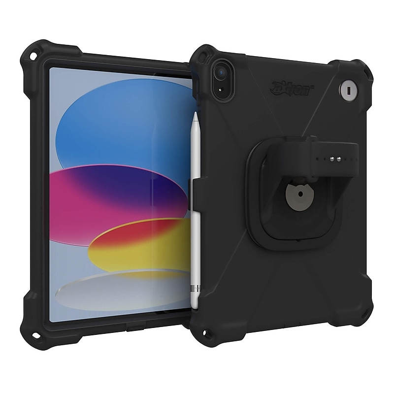 The Joy Factory aXtion Bold MPS 10.9" & 11" Lockable Rugged Case for iPad 10th Gen & (A16), Black (CWA653KL) image 1