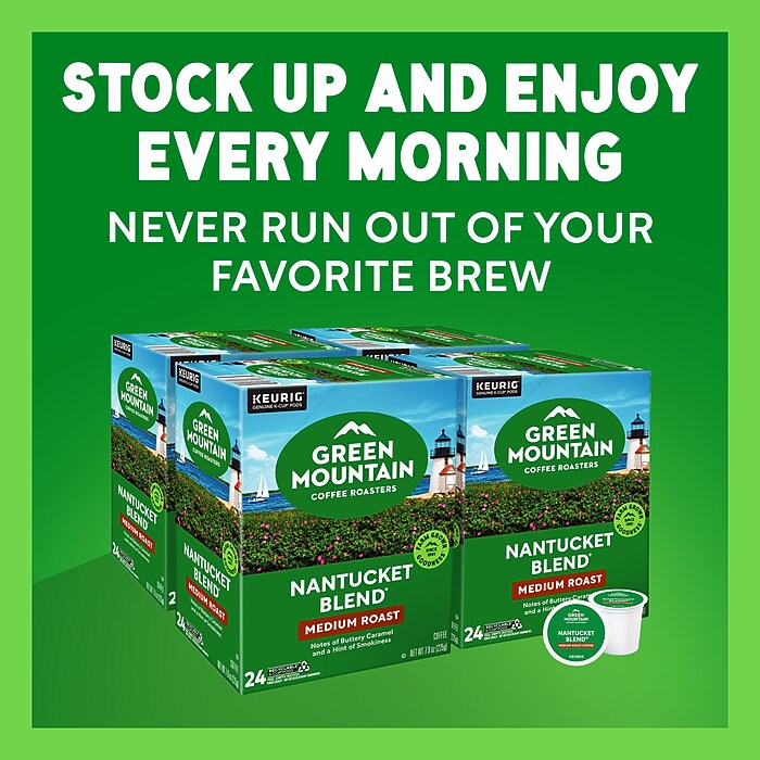 Green Mountain Nantucket Blend Coffee Keurig® K-Cup® Pods, Medium