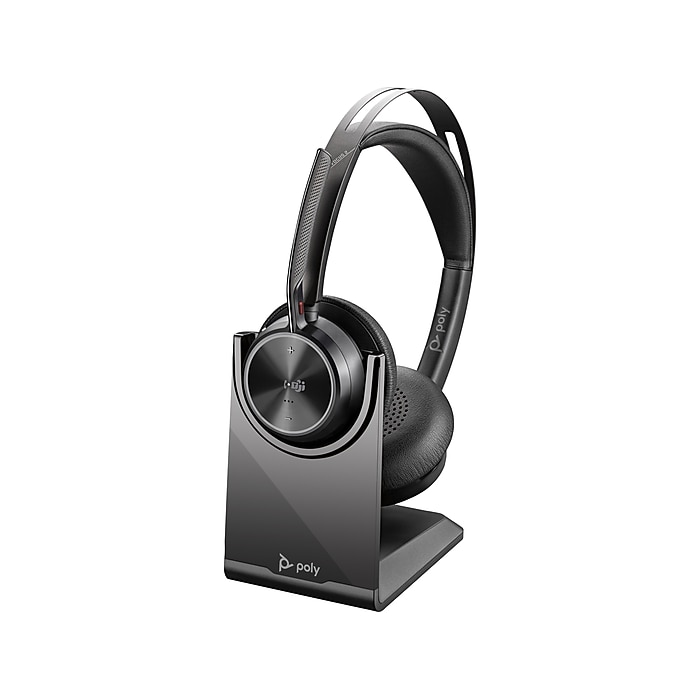 Poly Voyager Focus 2 Wireless Noise Canceling Bluetooth Stereo