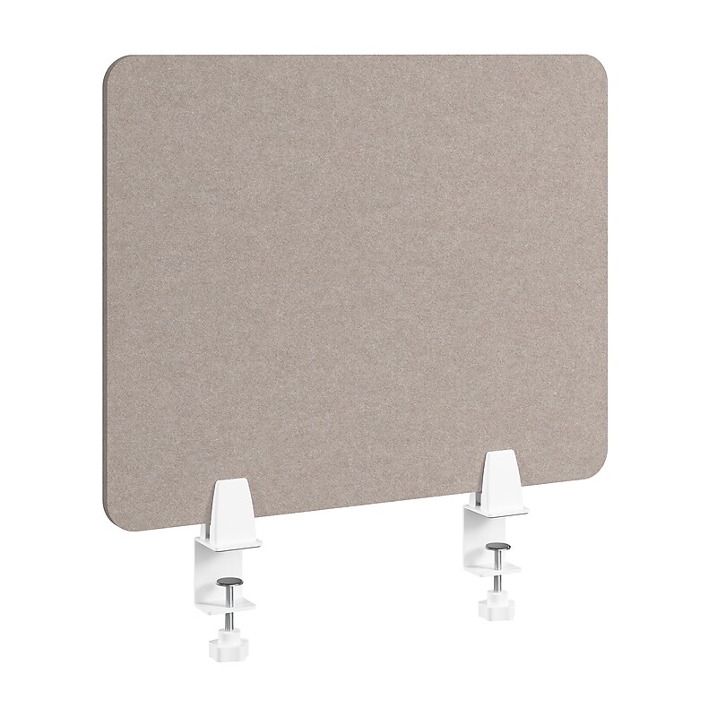 Bush Business Furniture Fabric Privacy Panel, 18"H x 22"W, Warm Beige (PSP122WB-03) image 1