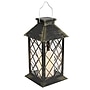 Lavish Home Solar-Powered Lantern, Antique Bronze (72-LNTN-4)~#|#~0F7561D1-18AE-4A0A-A3C579720D68E48E_sc7