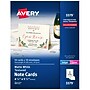Avery Textured Genral Use Note Cards, White, 50/Pack (03379)~#|#~0F7592D9-3330-47C1-AD0D6ED1AD098B7F_sc7