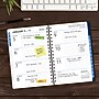 2026 Global Printed Products 5.5" x 8"  Weekly & Monthly Standard Planner, Plastic Cover, Green (RRY26-58J-86)~#|#~0F761C1A-E51B-4B07-900DAC9C90CEF628_sc7