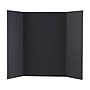 Staples Tri-Fold Presentation Board, 36" x 48", Black, (902091)~#|#~0F77E194-9417-40F3-B75FBD952892842A_sc7