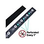 Wrap-It Storage Self-Gripping Perforated Roll, 12' x 0.75", Black (400-12x75PBL)~#|#~0F7ED31B-81D9-4A6F-A878EE5901A9B2E5_sc7
