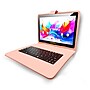 LINSAY F10 Series 10.1" Tablet, Wi-Fi, Octa Core, 256GB eMMC, Android 15, Pink Cloth Keyboard Case, Backpack, & Stylus Pen~#|#~0F7F21BD-F26A-432D-A653EBE262501B6B_sc7