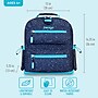 Bentgo Kids School Backpack, Medium, Abyss Blue Speckle (BGBKPAKV2-BLSP)~#|#~0F881A48-5CEE-4F0B-A6DB916A0B687BEE_sc7