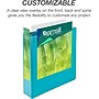 Samsill Earth's Choice Plant-Based  2" Durable View Binders, 3-Ring, Made in USA,  Assorted Fashion Colors, 4/Pack (MP48669)~#|#~0F8A32D3-91CD-401C-97484924A10CED37_sc7