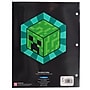 Innovative Designs Minecraft Glossy 3-Hole Punched 2 Pocket Paper Portfolio Folder, Multicolored (720383MCR)~#|#~0F8A46C9-6B2C-4FD8-9058141261F24203_sc7