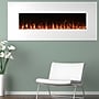 Northwest 50" White Electric Fireplace Color Changing Wall Mount (80-WSG02)~#|#~0F8C52B6-7BAD-45C8-AE511E7DC5B8691B_sc7