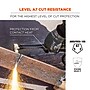 Ergodyne ProFlex 7070 Nitrile Coated Cut-Resistant Gloves, ANSI A7, Heat Resistant, Green, Small, 1 Pair (18042)~#|#~0F8CC6E1-EA2F-4836-A4413AE0631415E8_sc7