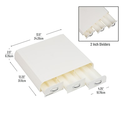 Mind Reader Plastic Coffee Drawer