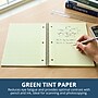 Roaring Spring Paper Products Signature 1-Subject Professional Notebooks, 8.5" x 11", Graph Ruled, 80 Sheets, Green (11382)~#|#~0F94FEC8-474F-427A-8965CA1488E40444_sc7