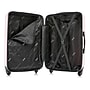 DUKAP Discovery 24" Hardside Suitcase, 4-Wheeled Spinner, TSA Checkpoint Friendly, Pink (DKDIS00M-PNK)~#|#~0F9530F8-EFDD-4855-BE8D0BC782BB2B63_sc7