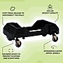 Alpine Industries Polypropylene Trash Can and Dolly, 23 Gallon, Black (ALP477-BLK-PKD)~#|#~0F9A27DD-CD7F-455D-AAEDF2A365673FDA_sc7
