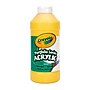 Crayola Portfolio Series Acrylic Paint, Brilliant Yellow, 16 oz., 2/Bundle (BIN204016830-2)~#|#~0F9AFE45-8DAE-4FE0-B1065BD0B35A6EDA_sc7
