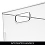 iDESIGN Large Stackable Plastic Storage Bin, Clear (03660)~#|#~0FA0D78C-C2FC-43DD-9F2096841E5C0D29_sc7