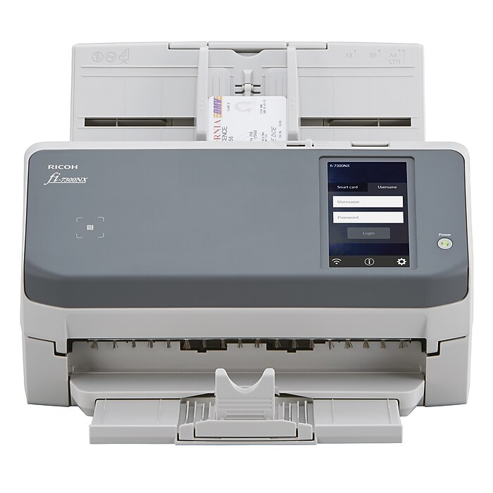 RICOH fi-7300NX Wireless Document Scanner (PA03768-B005) | Staples