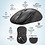 Delton Ultra Slim KB7 Wireless Keyboard and S8 Optical Mouse Combo, Black (DKBMKIT2-WB)~#|#~0FA3F6CC-6010-4631-AD76C6EDA89EC458_sc7