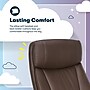 Serta Torrington Ergonomic Polyurethane Big & Tall Chair, 400 lb. Capacity, Dark Walnut Brown (52399-DBRN)~#|#~0FA60AAE-1B0B-42F1-A8FBE8D920ABFAF3_sc7