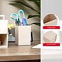 Staples Plastic Pen Cup, Warm White (ST63864)~#|#~0FA75663-7666-41C2-91DE351D844A4908_sc7