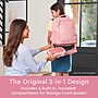 bentgo 2-in-1 Kids Laptop Backpack, Large, Petal Pink Glitter (BGBKPAK-PPGL)~#|#~0FAADE1B-3388-41C9-929038D373979850_sc7