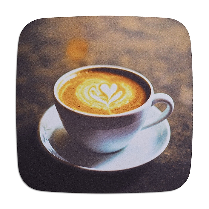 Staples TECH Non-Skid Mouse Pad, Coffee (52033) | Staples