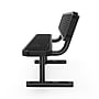Flash Furniture Sigrid Steel 3-Seat Outdoor Bench, Black (SLFAG4HUT2H48LB)~#|#~0FB33740-956A-441E-82E7A85ED5C46BC2_sc7