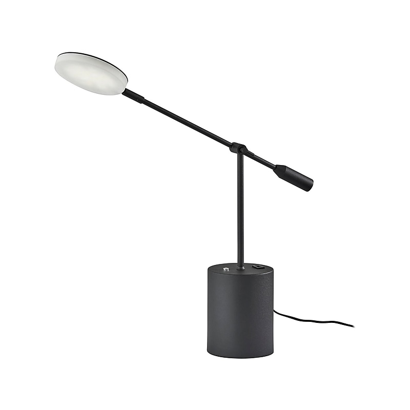 Adesso Grover LED Desk Lamp, 27", Matte Black (2150-01) image 1