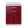 Viva Comfort 36'' H x 24" L Exam Room Medical Cabinet, 2-Doors, 2-Drawers, Claret (90224GRYCL)~#|#~0FB7919E-8368-4415-940D01E407CFF4D7_sc7